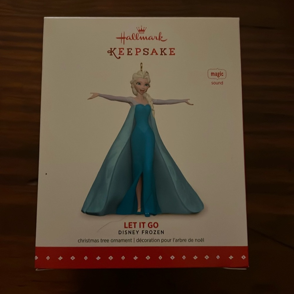 Hallmark keepsake let I go. Disney frozen